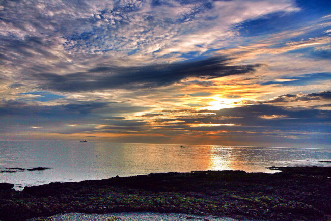 Обои картинки фото природа, восходы, закаты, небо, утро, восход