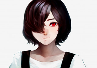 Картинка аниме tokyo+ghoul kirishima touka