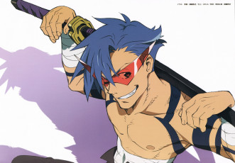 Картинка аниме tengen+toppa+gurren-lagann kamina