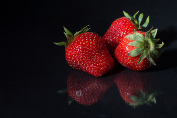 Картинка еда клубника +земляника ягоды