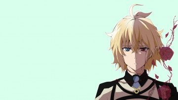 Картинка аниме owari+no+seraph hyakuya mikaela