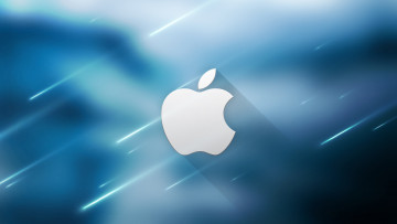 Картинка компьютеры apple логотип фон