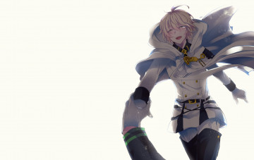 Картинка аниме owari+no+seraph hyakuya mikaela