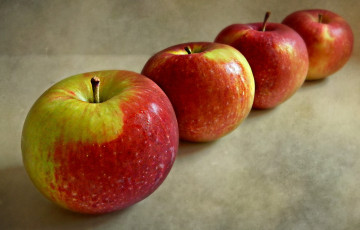 Картинка еда Яблоки плоы