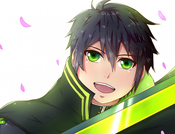 Обои картинки фото аниме, owari no seraph, hyakuya, yuuichirou