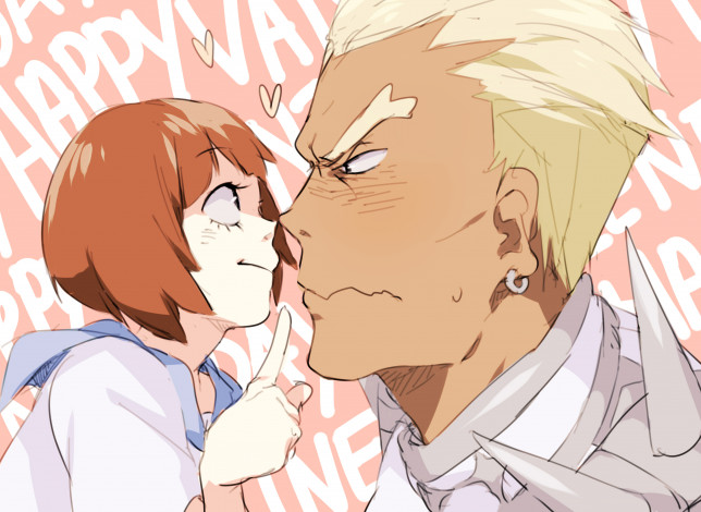 Обои картинки фото аниме, kill la kill, противостояние