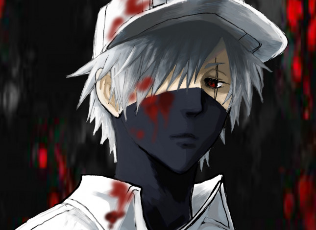 Обои картинки фото аниме, naruto, hatake, kakashi