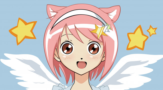 Обои картинки фото аниме, sayonara zetsubo sensei, взгляд, девушка, фон