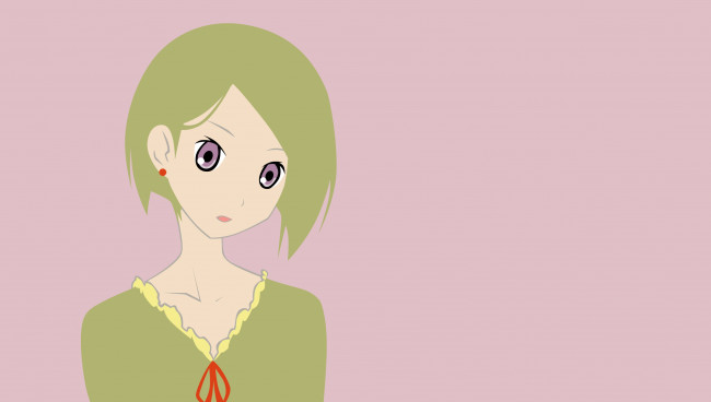 Обои картинки фото аниме, sayonara zetsubo sensei, фон, взгляд, девушка