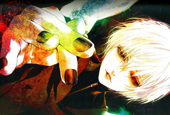 Обои картинки фото аниме, tokyo ghoul, kaneki, ken