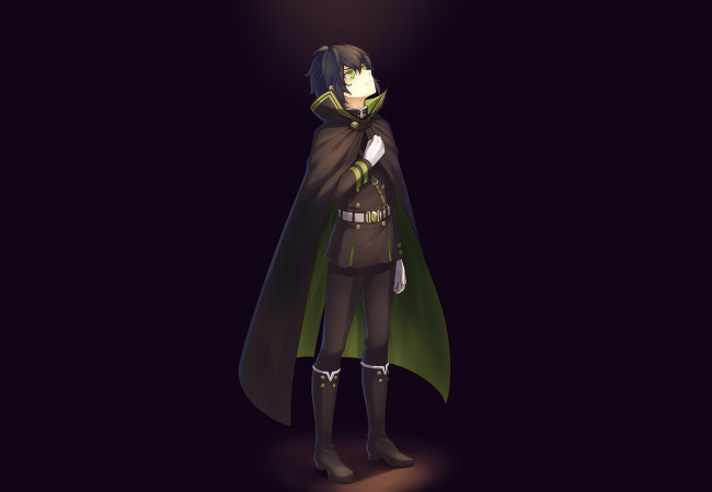 Обои картинки фото аниме, owari no seraph, hyakuya, yuuichirou