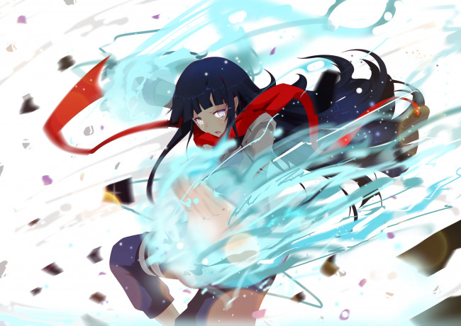 Обои картинки фото аниме, naruto, hyuuga, hinata