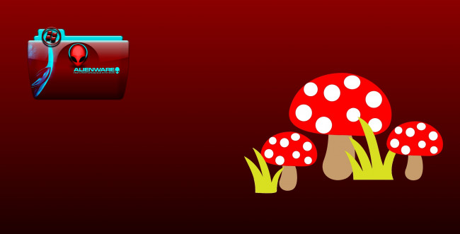 Обои картинки фото компьютеры, alienware, фон, логотип