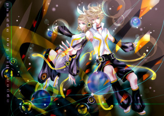 Картинка аниме vocaloid вокалоид