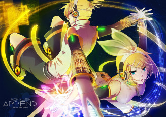 Картинка аниме vocaloid вокалоид