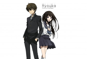 Картинка аниме hyouka