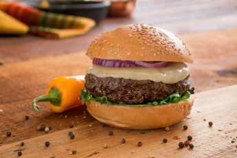 Картинка еда бутерброды +гамбургеры +канапе гамбургер