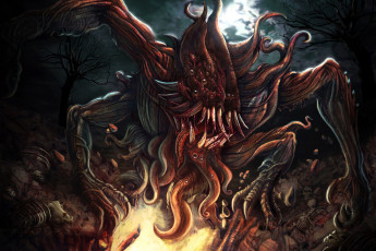 Картинка фэнтези существа щюпальцы call+of+cthulhu