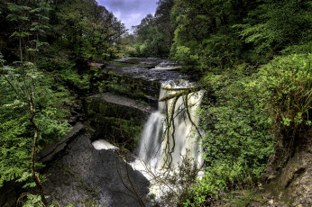 Картинка природа водопады простор