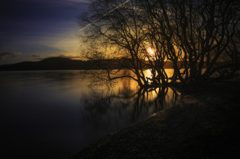 Картинка природа восходы закаты простор