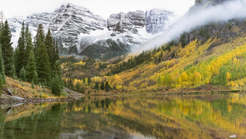 Картинка природа горы озеро