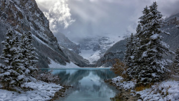 Картинка природа горы озеро