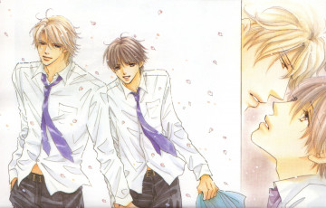 Картинка аниме unknown +другое+ форма парни галстуки