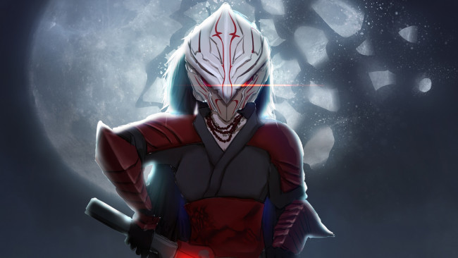 Обои картинки фото аниме, rwby, маска