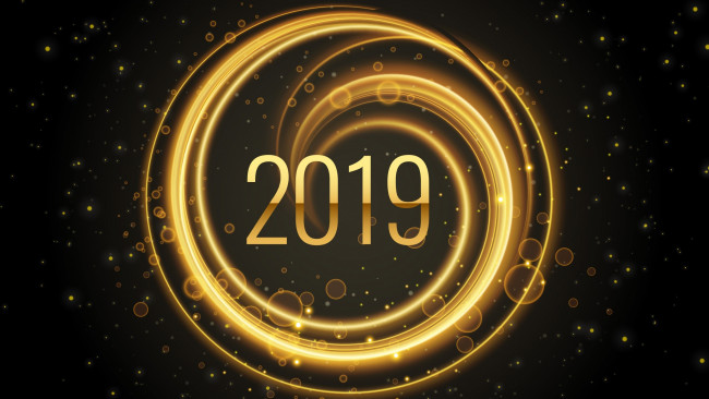 Обои картинки фото праздничные, векторная графика , новый год, цифры, фон, новый, год