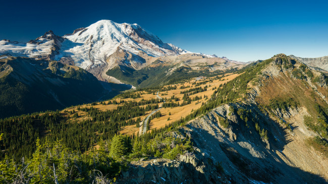 Обои картинки фото природа, горы, простор