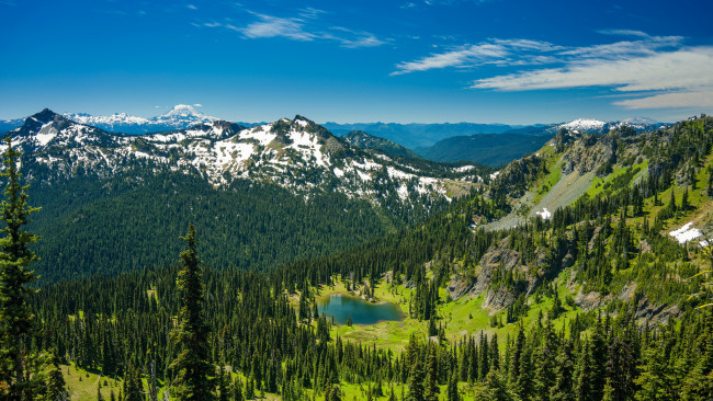 Обои картинки фото природа, горы, простор