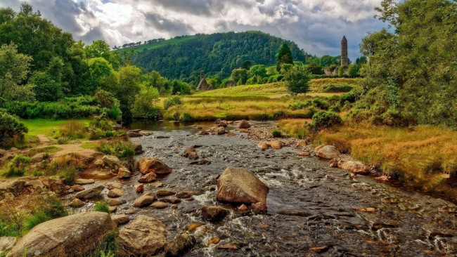 Обои картинки фото природа, реки, озера, камни, река