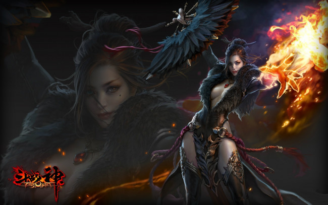 Обои картинки фото видео игры, ~~~другое~~~, магия, asura, online, fantasy, игра, девушка