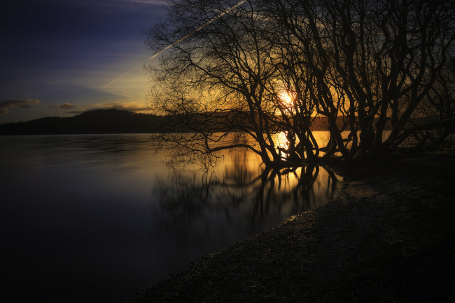 Обои картинки фото природа, восходы, закаты, простор