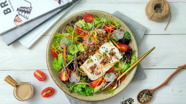 Обои картинки фото еда, салаты,  закуски, салат