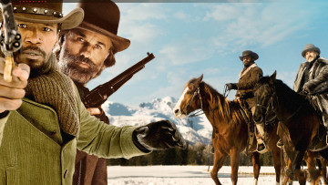 Картинка django+unchained+ 2012 кино+фильмы django+unchained джанго освобожденный постер вестерн боевик драма комедия джейми фокс кристоф вальц christoph waltz jamie foxx django unchained