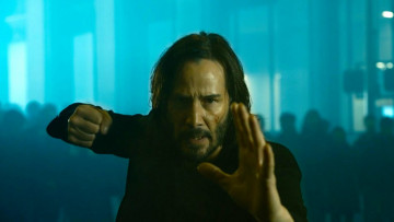 Картинка кино+фильмы the+matrix +resurrections нео жест