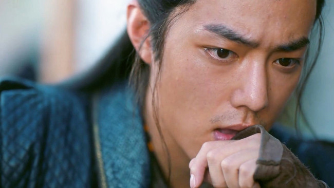 Обои картинки фото кино фильмы, the wolf, цзичун, лицо