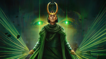 Картинка loki+ сериал+2021+–+2023 рисованное кино +мультфильмы loki season2 фантастика фэнтези боевик том хиддлстон tom hiddleston локи