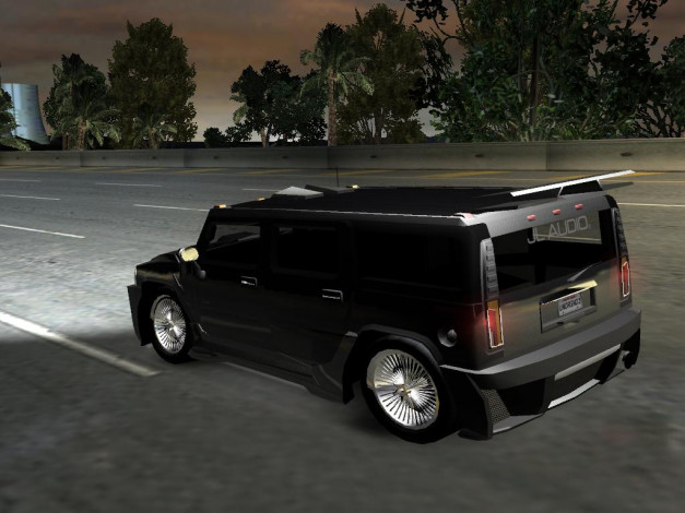 Обои картинки фото hummer, h2, видео, игры, need, for, speed, underground