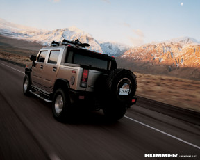 Картинка hammer h2 автомобили hummer
