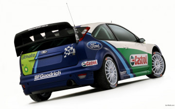Картинка ford focus wrc автомобили