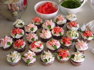 обоя еда, пирожные, кексы, печенье