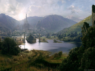 Картинка фэнтези пейзажи