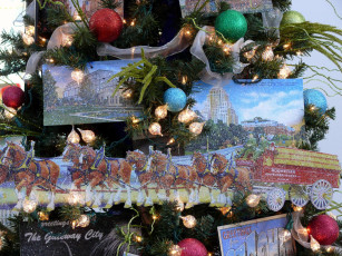 Картинка праздничные украшения