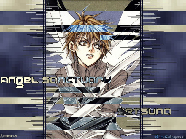 Обои картинки фото аниме, angel, sanctuary