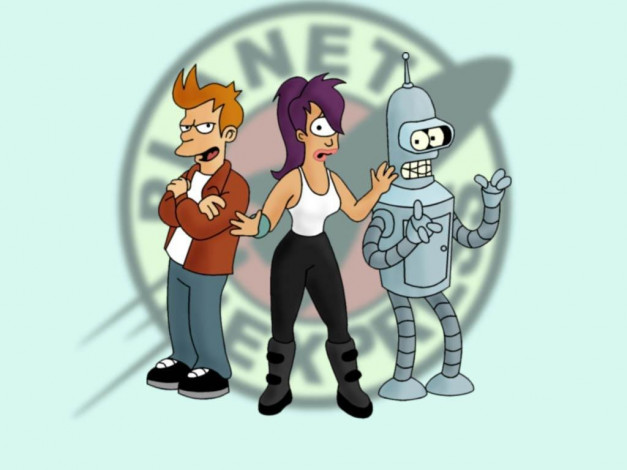 Обои картинки фото мультфильмы, futurama