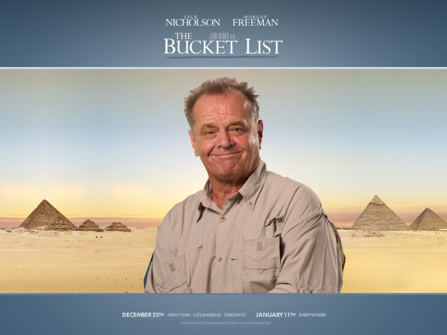 Обои картинки фото the, bucket, list, кино, фильмы