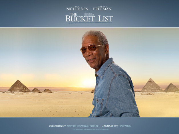 Обои картинки фото the, bucket, list, кино, фильмы