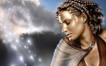 Картинка фэнтези девушки